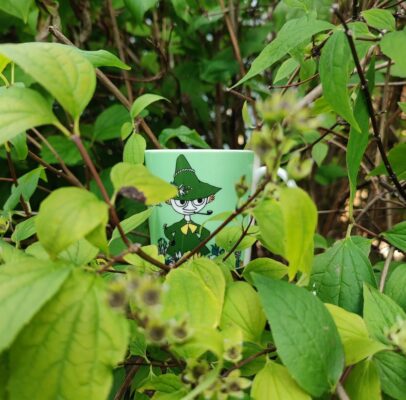 Green Snufkin Mug