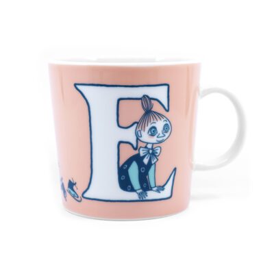 Moomin mug ABC E 0,4l front