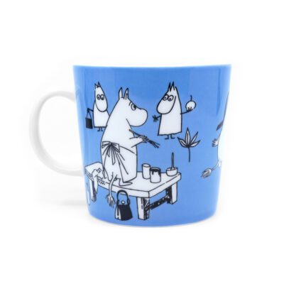 Moomin mug Blue back