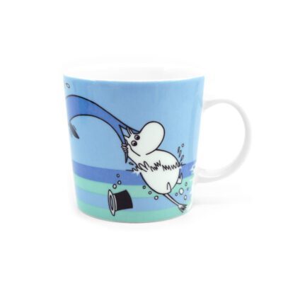 Moomin mug Dolphin dive front