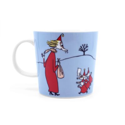 Moomin mug Fillyjonk Grey back