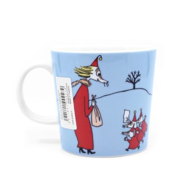 Moomin mug Fillyjonk Grey label