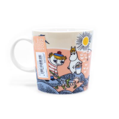 Moomin mug Fishing sticker