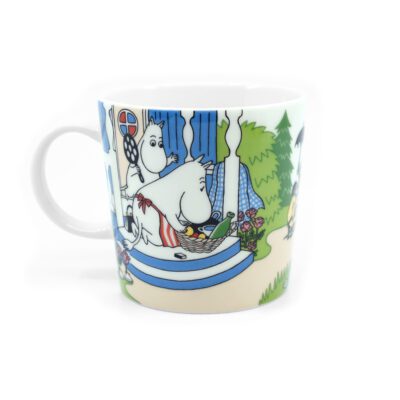 Moomin mug Going On Vacation back