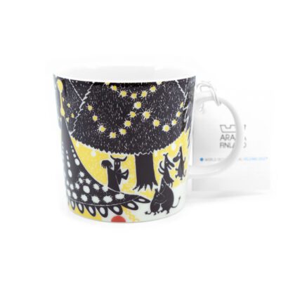 Moomin mug Hurray! label