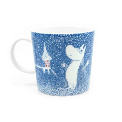 Moomin mug Light Snowfall back