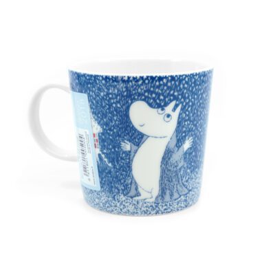 Moomin mug Light Snowfall label