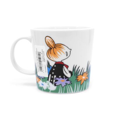 Moomin mug Little My And Meadow label