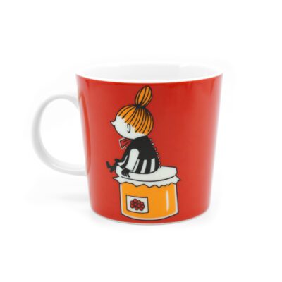 Moomin mug Little My Red back