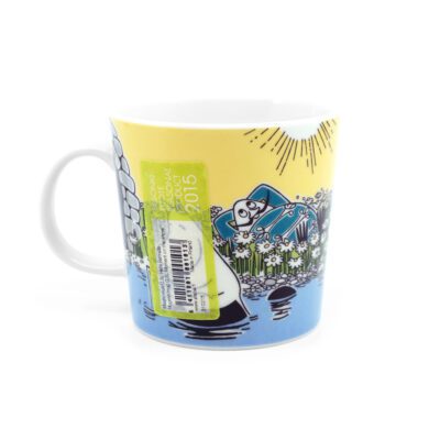 Moomin mug Moment On The Shore label