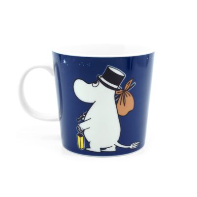 Moomin mug Moominpappa Dark Blue back