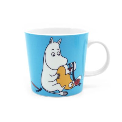 Moomin mug Moomintroll Turqoise front
