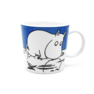 Moomin mug Moomintroll on ice front