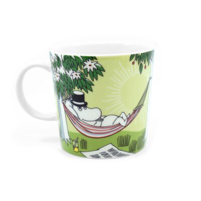 Moomin mug Relaxing back