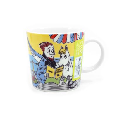 Moomin mug Snorkmaiden And Poet label