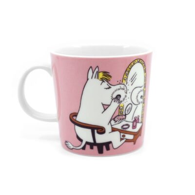 Moomin mug Snorkmaiden Pink back