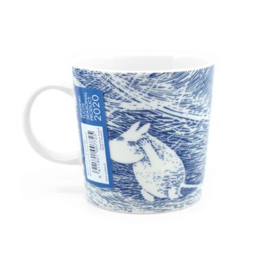 Moomin mug Snow Blizzard label