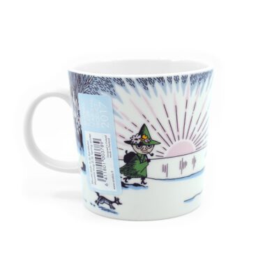 Moomin mug Spring Winter label
