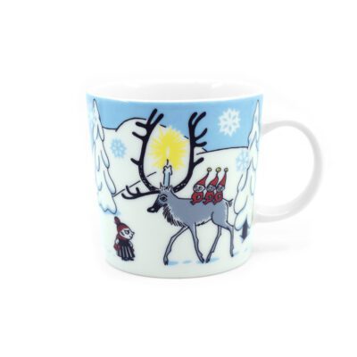 Moomin mug Winter Forest front