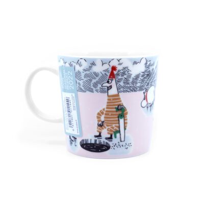 Moomin mug Winter Wonders label