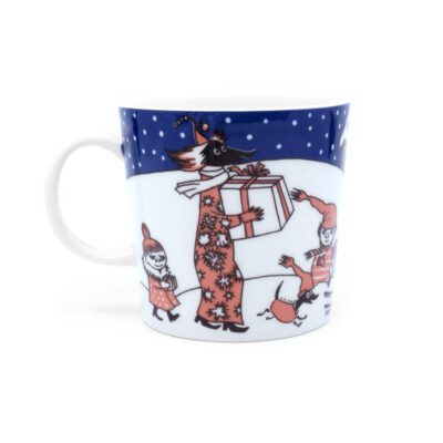 Moomin mug christmas greeting back