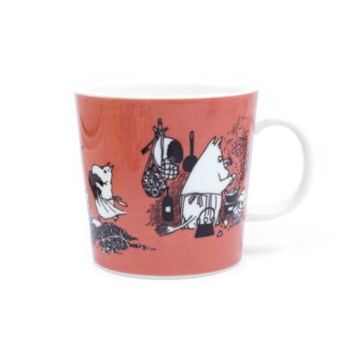 Moomin mug dark rose front
