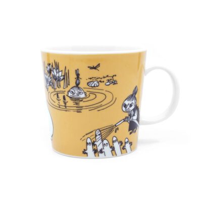 Moomin mug dark yellow front