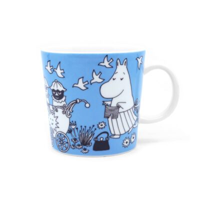 Moomin mug peace front