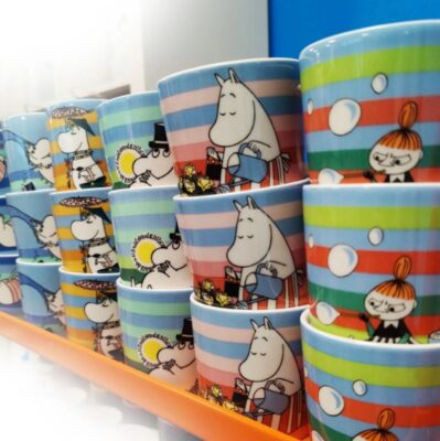 Stripe Moomin Mugs