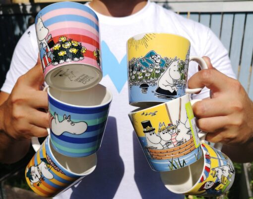 Summer Moomin mugs