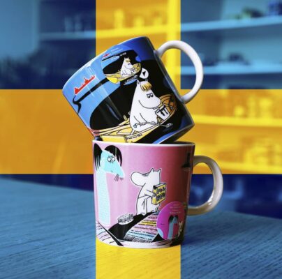 Swedish Moomin mugs
