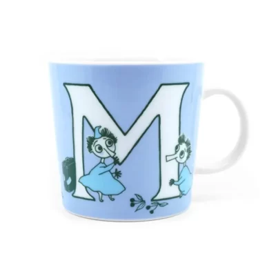ABC M Moomin mug front