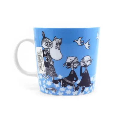 Moomin mug Peace big 0,4l sticker