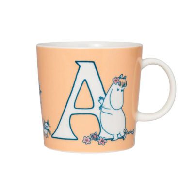 moomin mug ABC A front