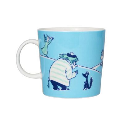 Moomin mug ABC F back
