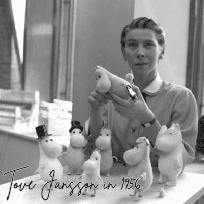 Tove Jansson in 1956.