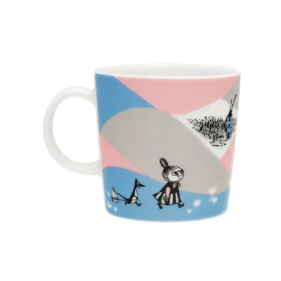 Home At Last Moomin mug back