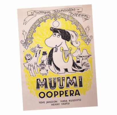 Original Moomin Opera poster