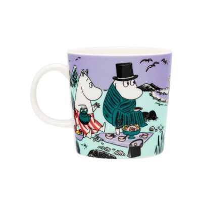 Beach Day Moomin mug back 2025
