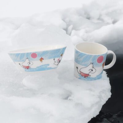 Moomin mug Ice Swimming Ice