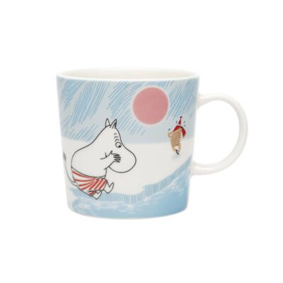Moomin mug Ice Swimming front