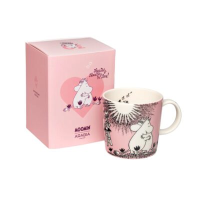 Love 30th Anniversary Moomin mug box