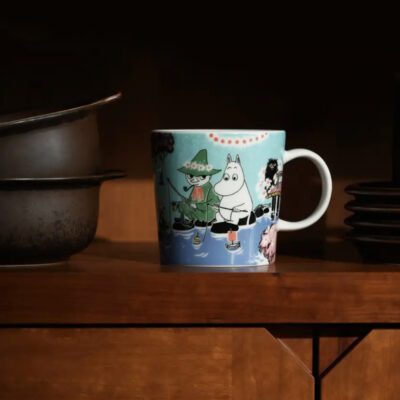 Moomin Mug Simple Joy background