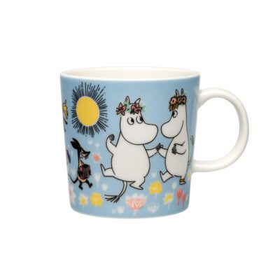 Moomin Mug Summer Dance front