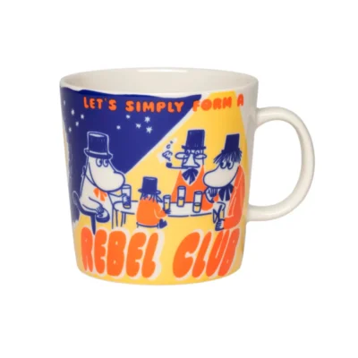 Moomin Mug Rebel Club front